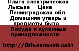 Плита электрическая Лысьва. › Цена ­ 500 - Ленинградская обл. Домашняя утварь и предметы быта » Посуда и кухонные принадлежности   